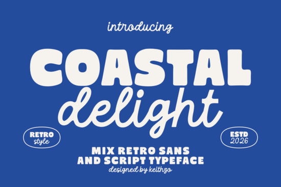 Coastal Delight Font